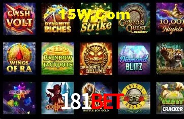 Recursos de Bônus 181Bet