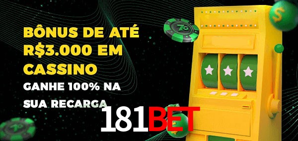 181Bet melhor bônus de depósito